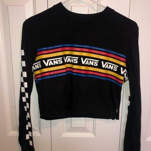 Vans Rainbow Crop Top